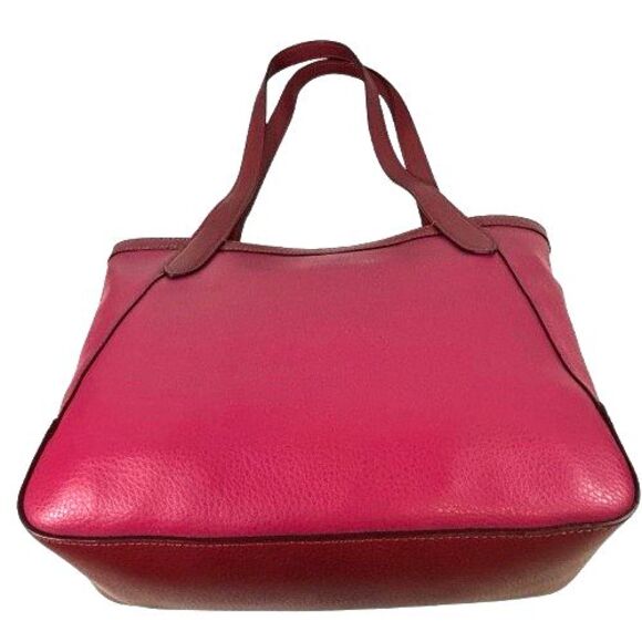 Coach Tote Bag 27 Color Block Horse and Carriage C5775 Bright Violet $328 - Picture 15 of 16